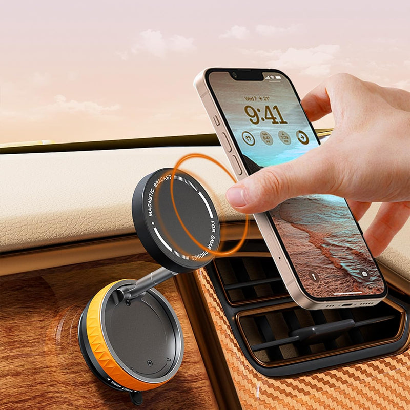 MagnaGrip Pro — Magnetic Suction Phone Mount